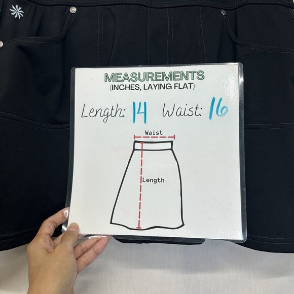 Athleta Tennis Cargo Skort Skirt Activewear - Women's Size Medium Style # 818775 - Picture 7 of 12